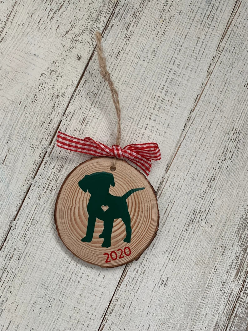 Personalized Wooden Pet Ornament