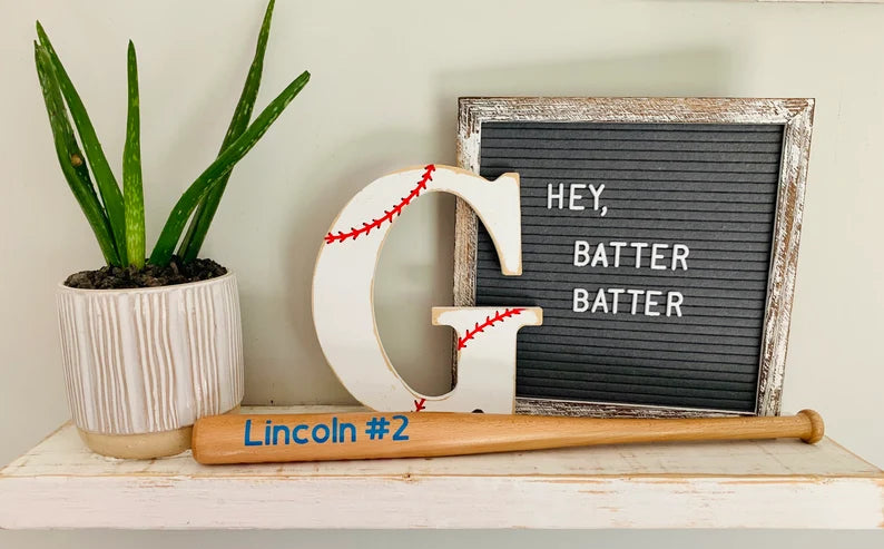 Real Wood Bat Personalized (18in)
