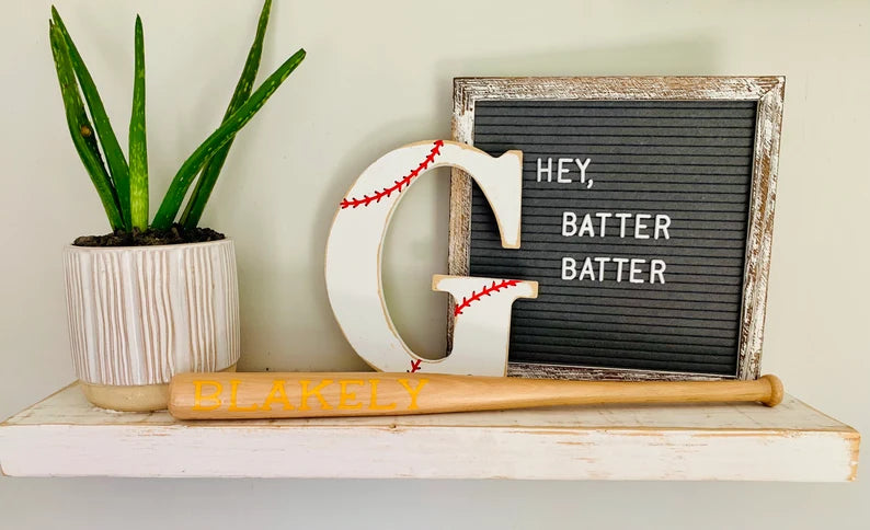 Real Wood Bat Personalized (18in)