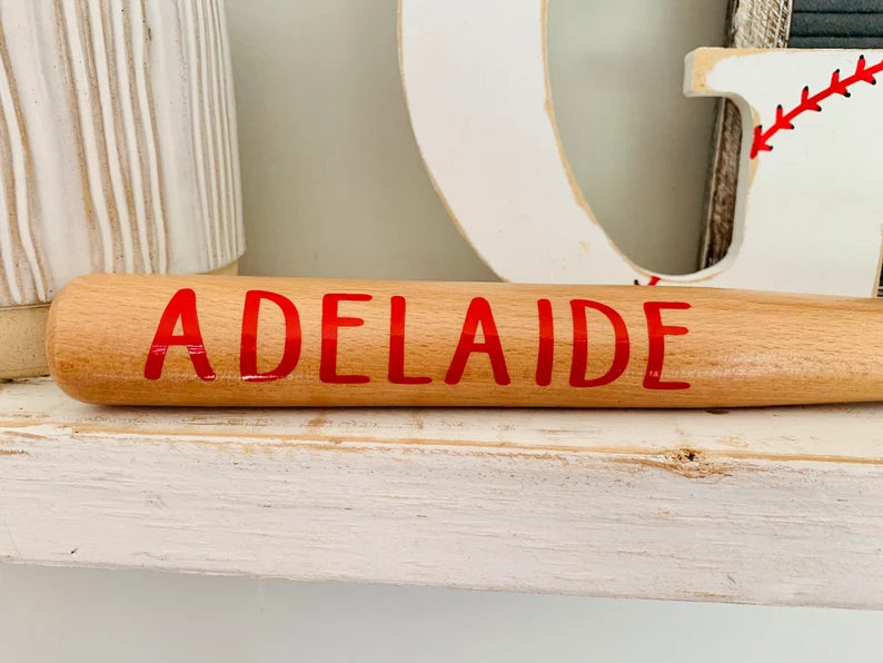 Real Wood Bat Personalized (18in)