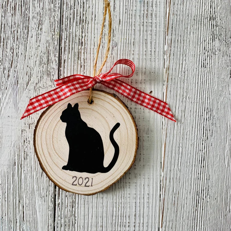 Personalized Wooden Pet Ornament