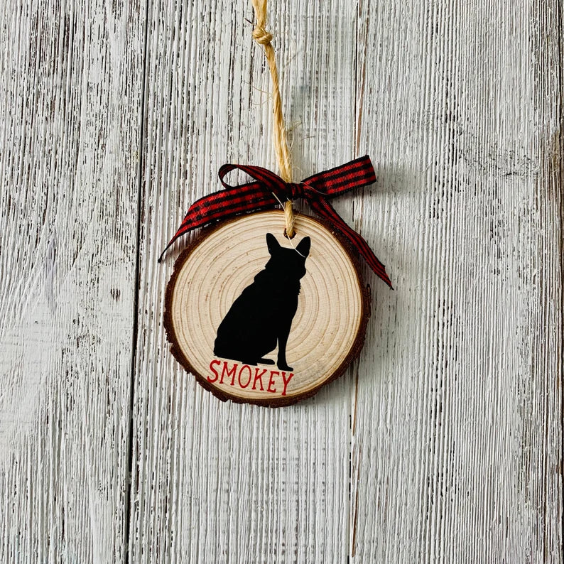 Personalized Wooden Pet Ornament