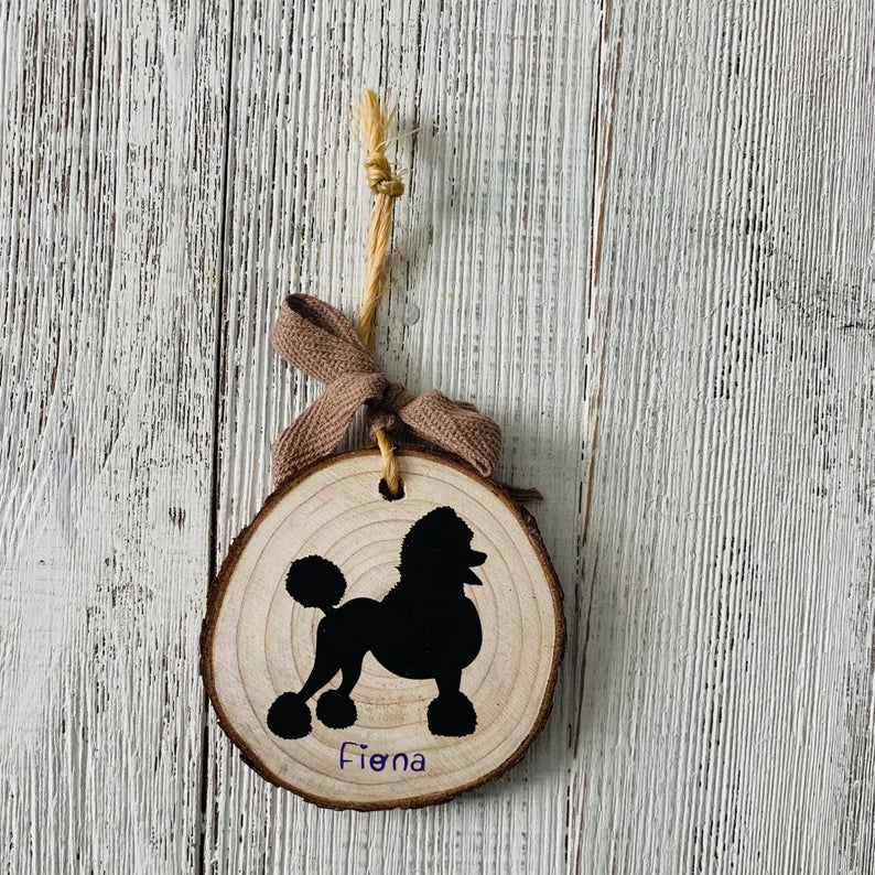 Personalized Wooden Pet Ornament