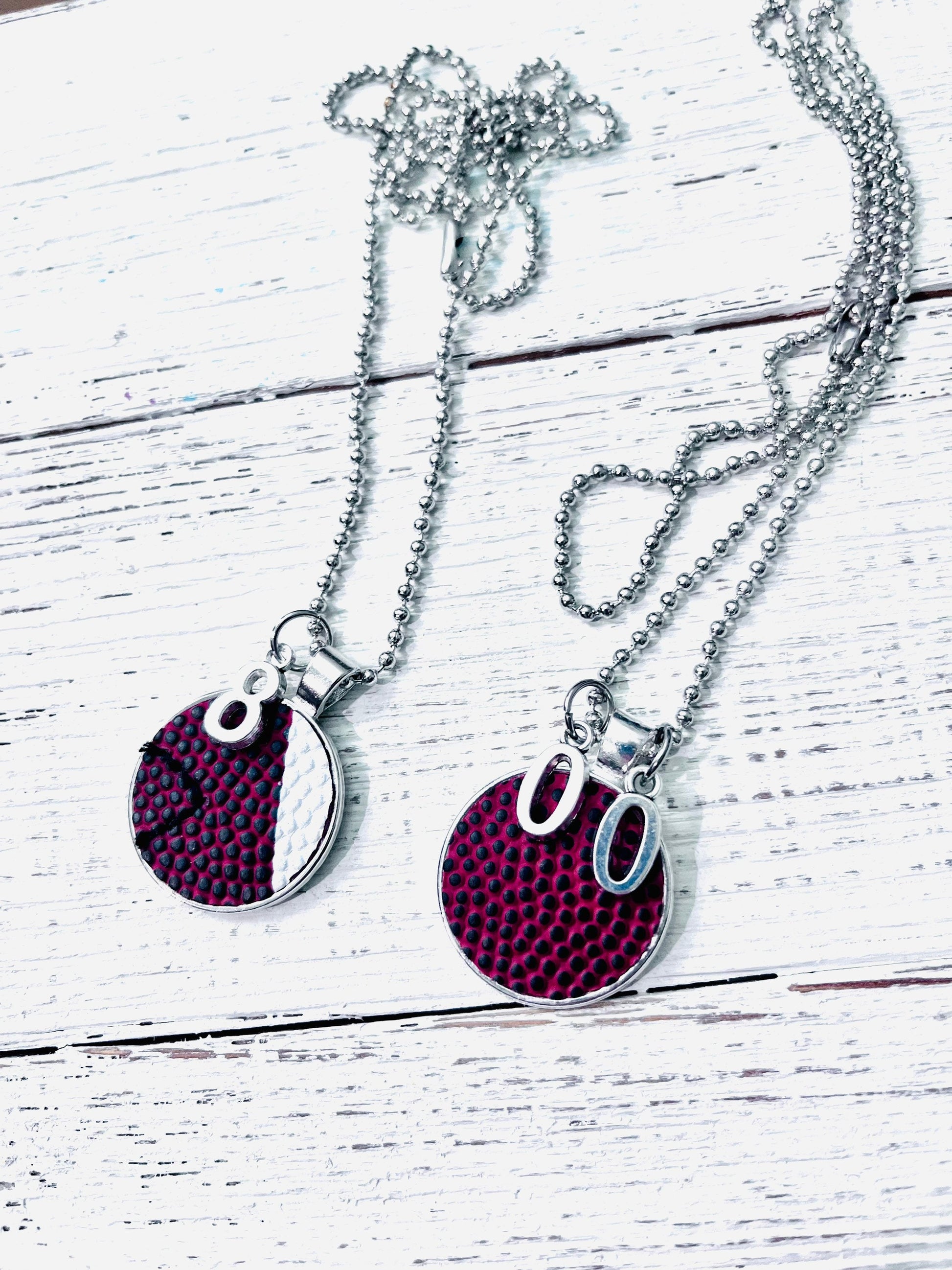 Personalized Authentic Football Necklaces