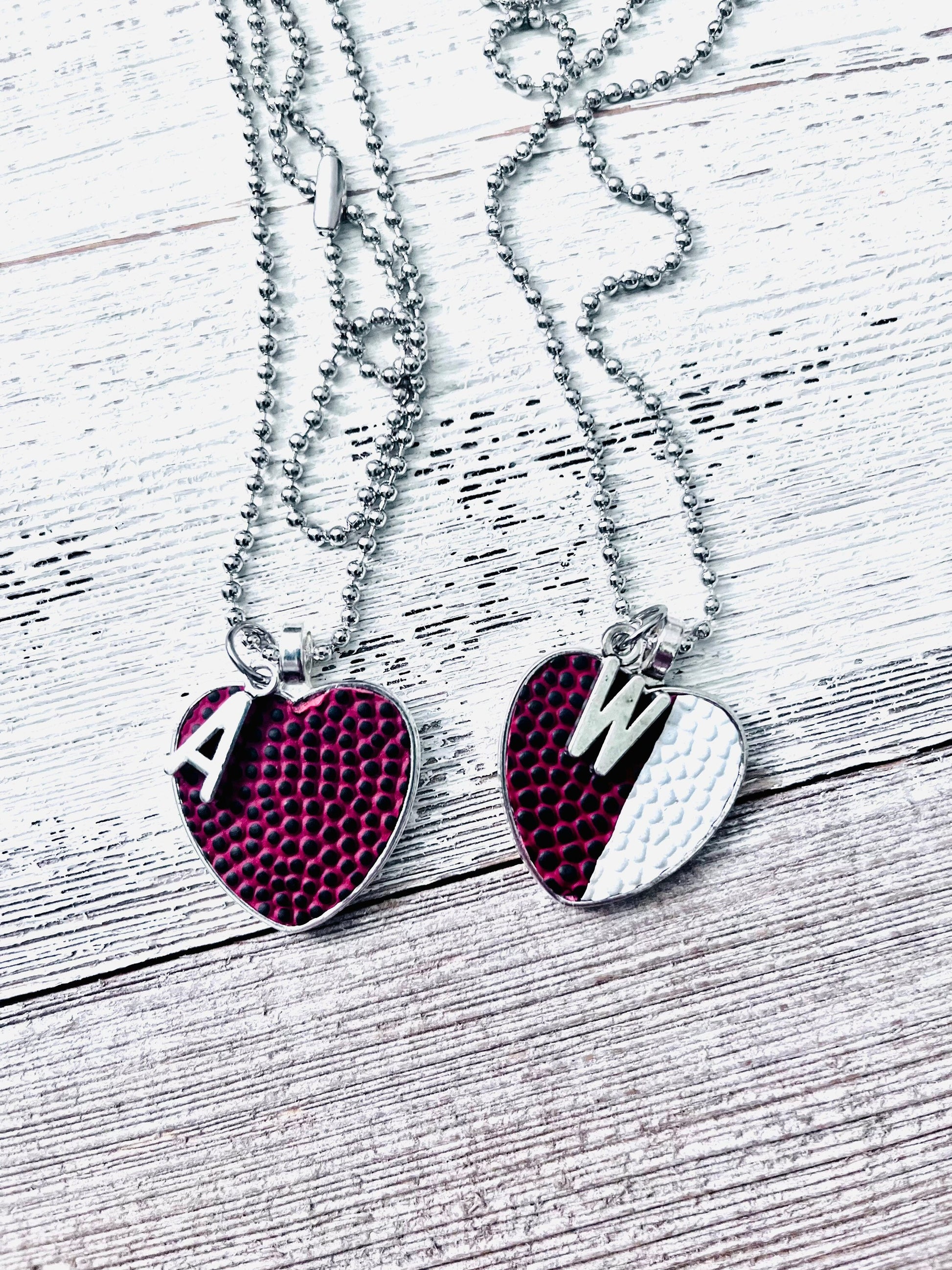 Personalized Authentic Football Necklaces