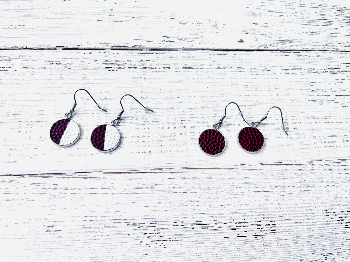 Authentic Football Earrings