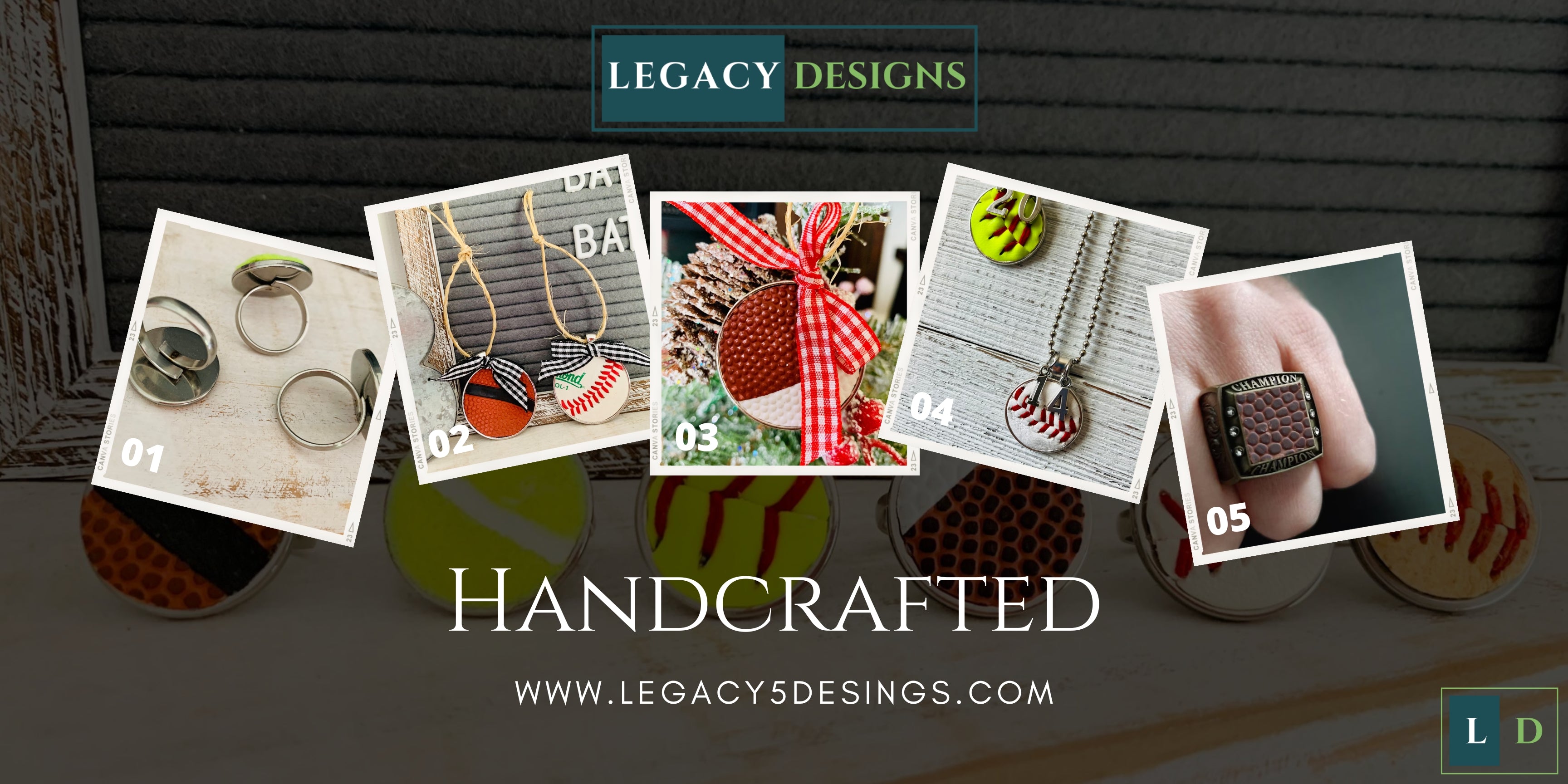 Revamped and Ready to the New Legacy Designs Store! LEGACY