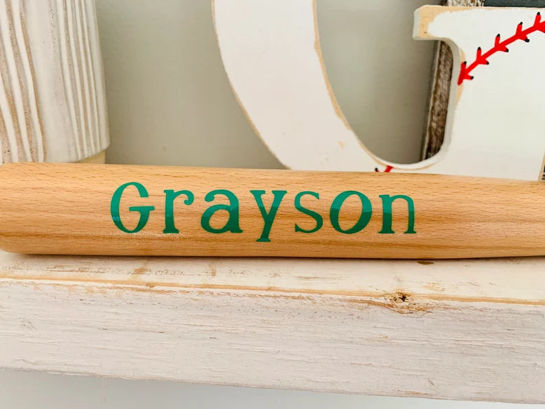 Real Wood Bat Personalized (18in)