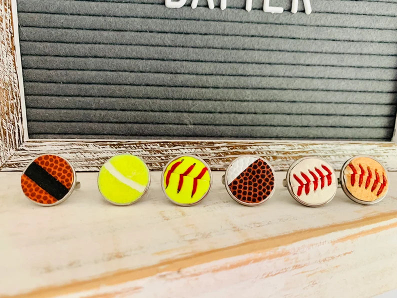 Authentic Sports Ball Rings - Baseball & Softball