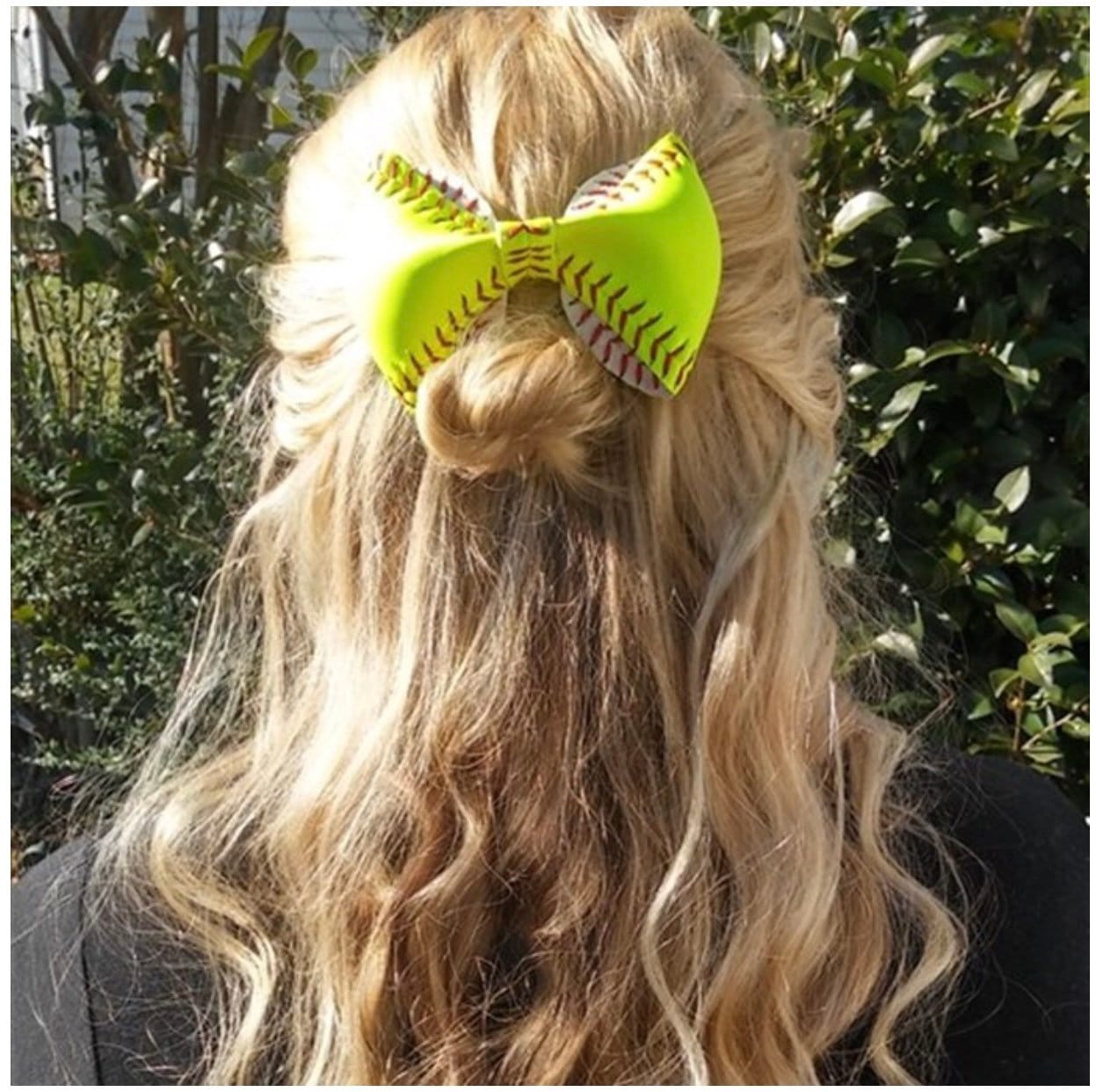 Authentic Baseball & Softball Hair Bows - Customizable