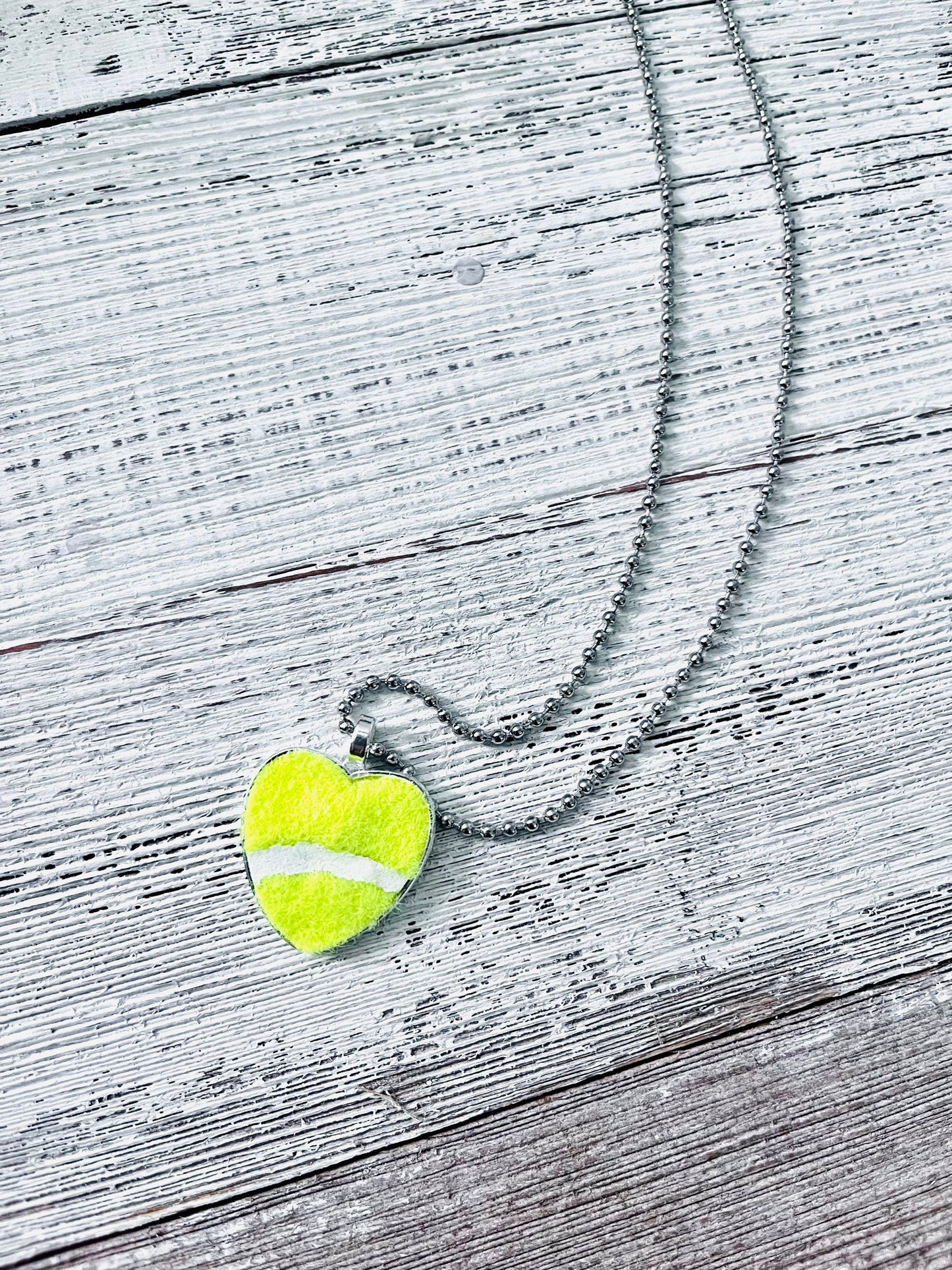 Authentic Tennis Ball Necklace